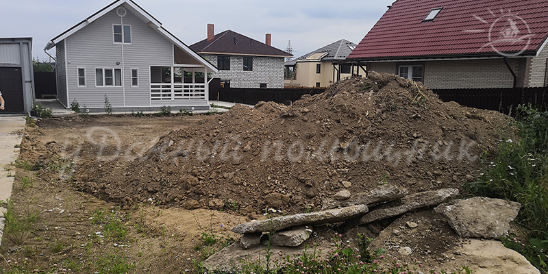 камни в грунте