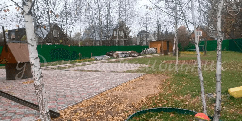 уклон требующий подсыпку