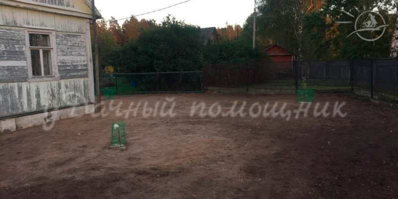 подготовка основаниия под засев